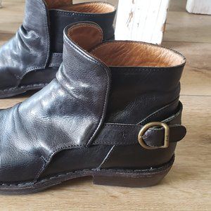 Fiorentini + Baker Black Ankle Boots - Size 38
